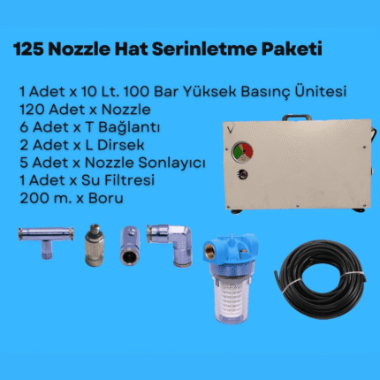 125 Nozzle Hat Serinletme Paketi